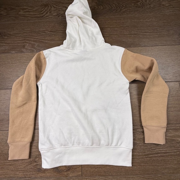 Jordan Youth Colorblock Hoodie NWT Sz S Tan/Cream, Basketball Back to School - Picture 9 of 12